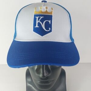 Vintage Kansas City Royals MLB Baseball Coors Light Trucker Hat Cap Adjustable